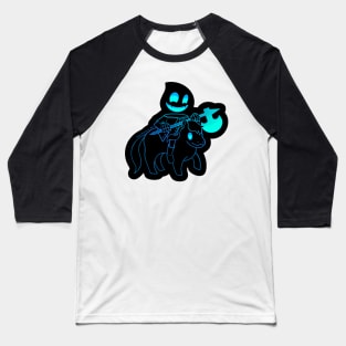 Headless Horseman (Blue) Baseball T-Shirt